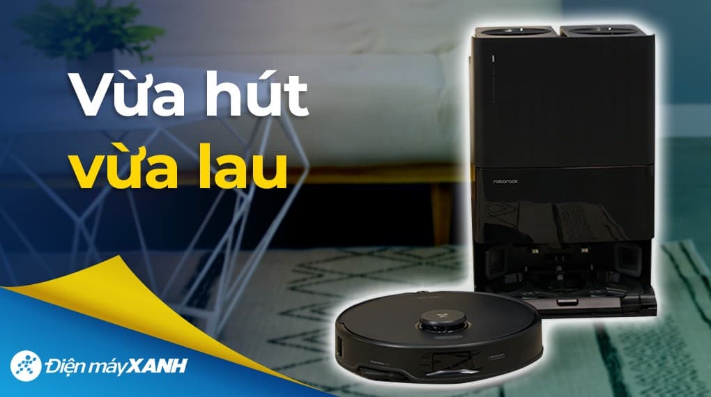 Ảnh Robot hút bụi lau nhà Roborock Q Revo 5V1 - Đen