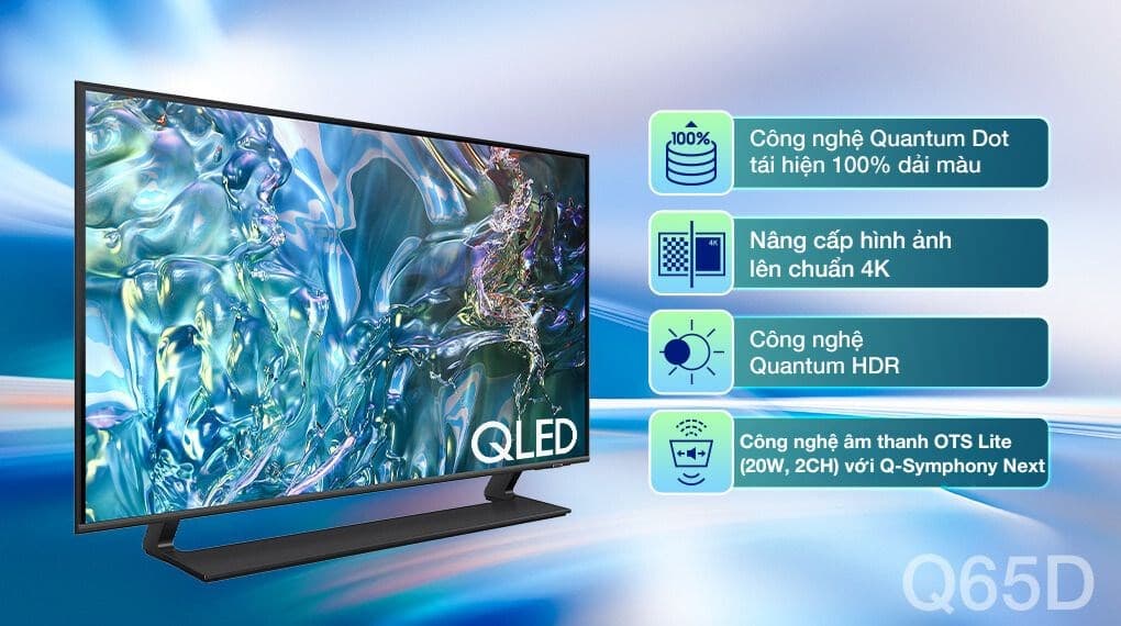 Ảnh Smart Tivi QLED Samsung 4K 43 inch QA43Q65D