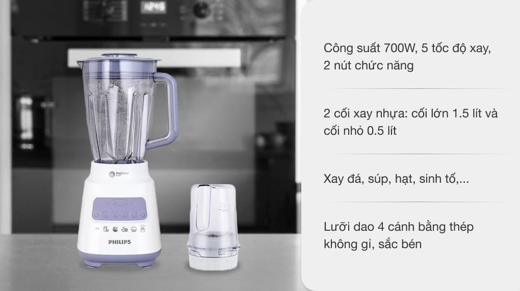 Ảnh Máy xay sinh tố đa năng Philips HR2221/00