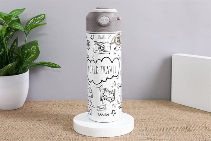 Ảnh Bình giữ nhiệt inox 450 ml Delites Y65