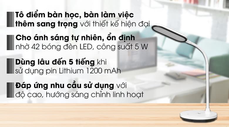 Ảnh Đèn bàn học Comet CT175