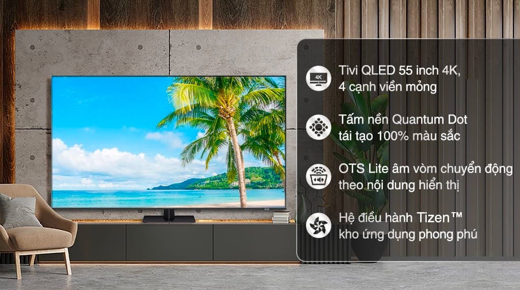 Ảnh Smart Tivi QLED 4K 55 inch Samsung QA55Q70B