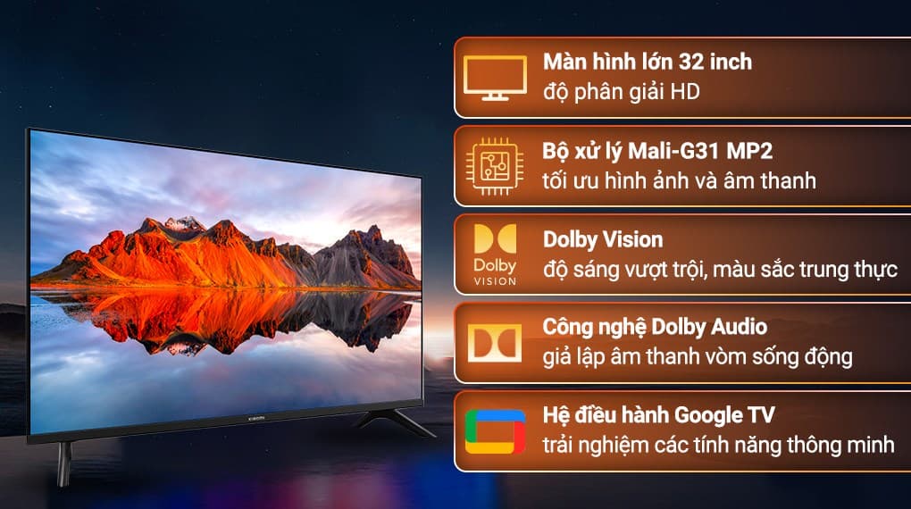 Ảnh Google Tivi Xiaomi A 32 inch L32M8-P2SEA