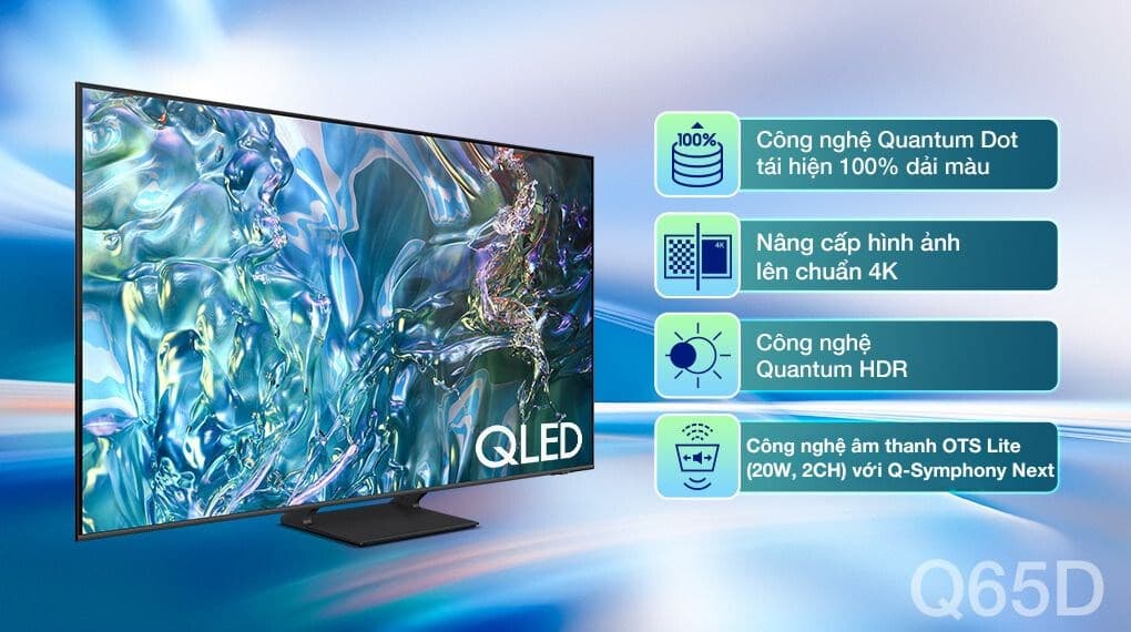 Ảnh Smart Tivi QLED Samsung 4K 75 inch QA75Q65D