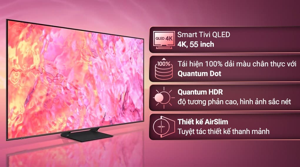 Ảnh Smart Tivi QLED 4K 55 inch Samsung QA55Q60C