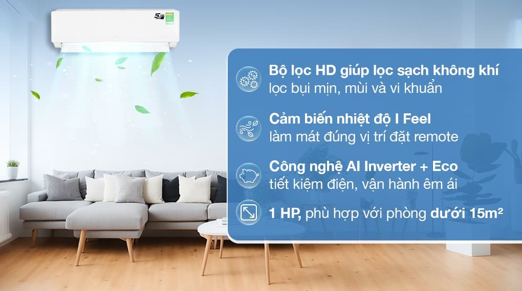 Ảnh Máy lạnh TCL Inverter 1 HP TAC-10CSD/XAB1I