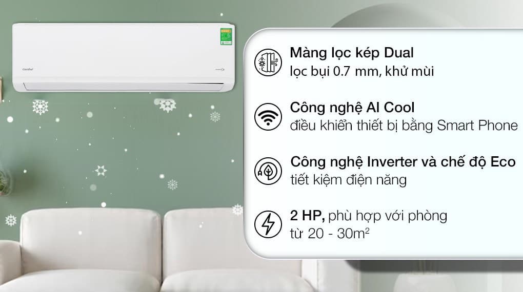 Ảnh Máy lạnh Comfee Inverter 2 HP CFS-18VDGF-V