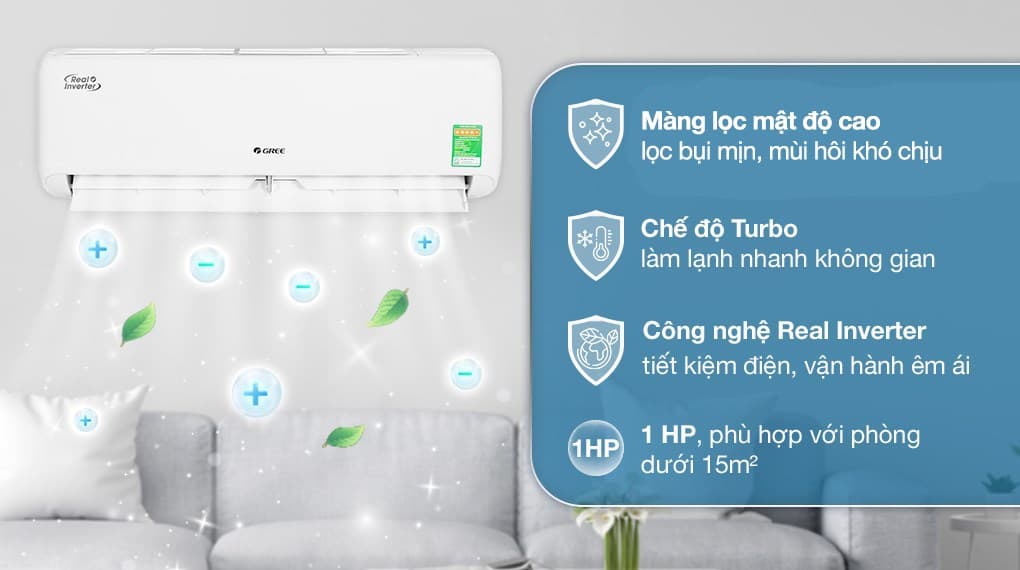 Ảnh Máy lạnh Gree Inverter 1 HP CHARM9CI