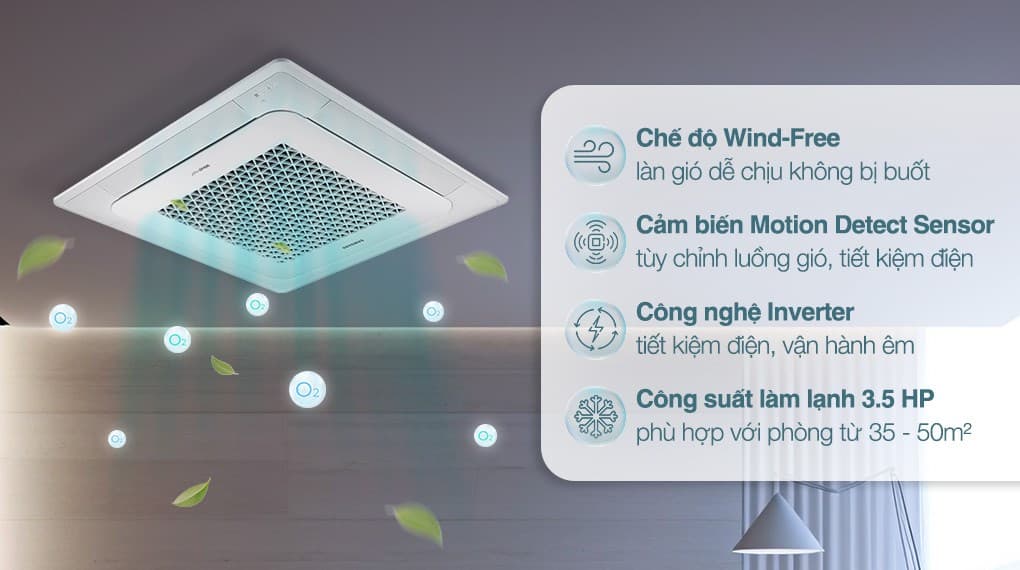 Ảnh Máy lạnh âm trần Samsung Inverter 3.5 HP AC100TN4DKC/EA
