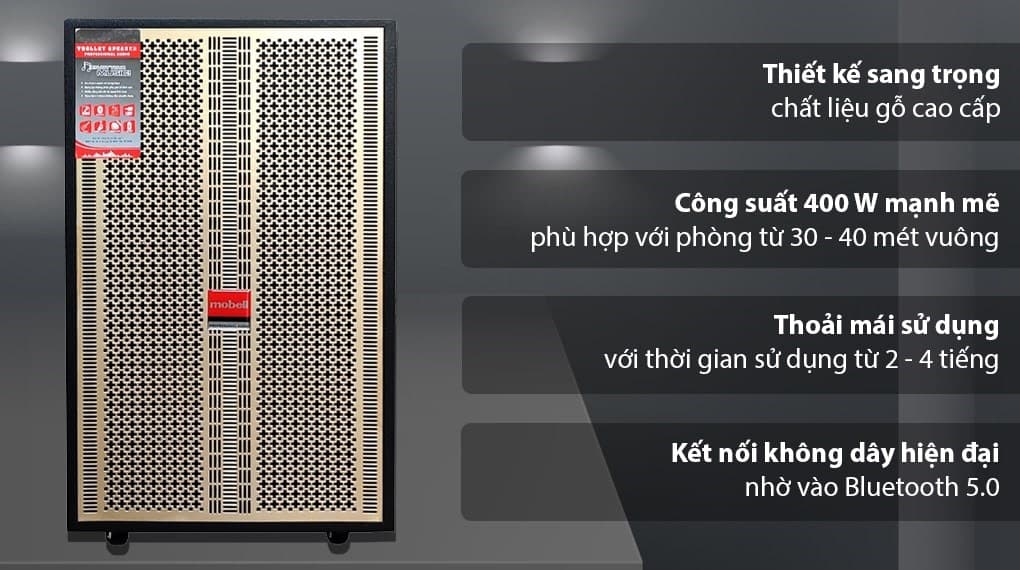 Ảnh Loa kéo karaoke Mobell MK-5070 400W