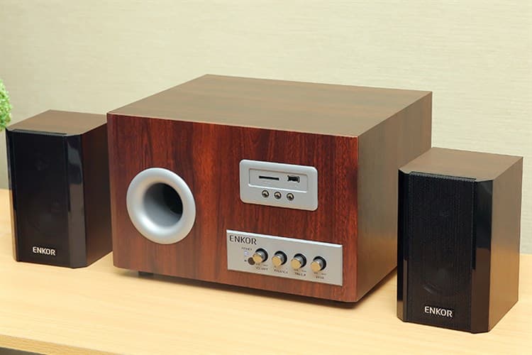 Ảnh Loa vi tính Bluetooth Enkor S2850 Nâu