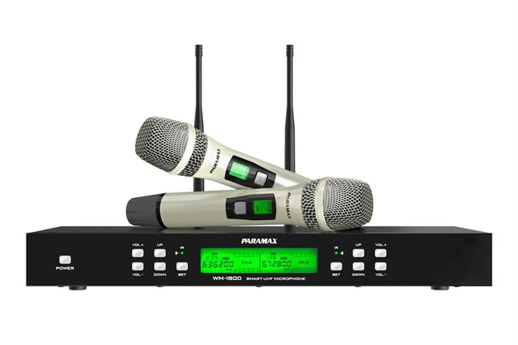 Ảnh Cặp micro không dây Paramax WM-1800