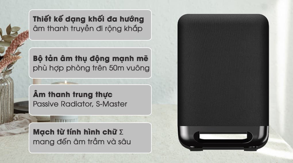 Ảnh Loa siêu trầm không dây Sony SA-SW5 300W