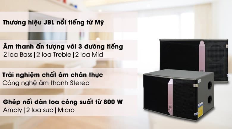 Ảnh Cặp loa karaoke JBL KI512 800W