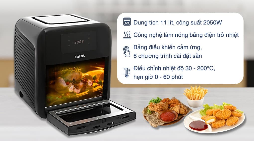 Ảnh Lò chiên không dầu Tefal FW501815 11 lít