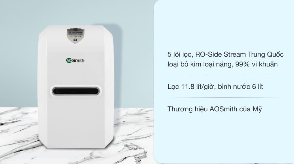 Ảnh Máy lọc nước RO AOSmith E2 5 lõi