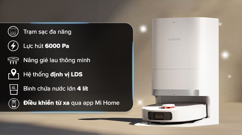 Ảnh Robot hút bụi lau nhà Xiaomi X20+