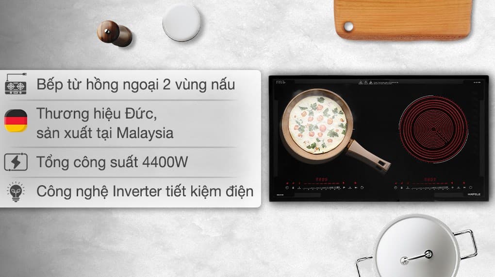 Ảnh Bếp từ hồng ngoại lắp âm Hafele HC-H7321B