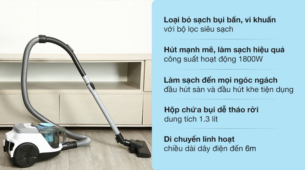 Ảnh Máy hút bụi dạng hộp Philips XB2023/01