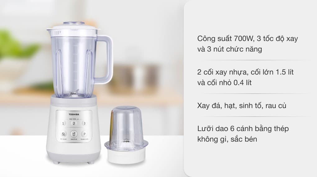 Ảnh Máy xay sinh tố đa năng Toshiba BL-70PR1NV