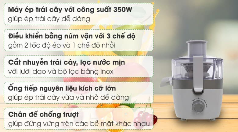 Ảnh Máy ép trái cây Midea MJ-JE35
