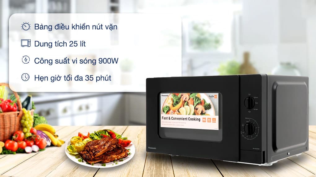 Ảnh Lò vi sóng Panasonic NN-SM33NBYUE 25 lít