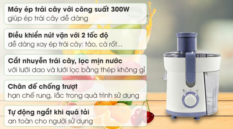Ảnh Máy ép trái cây Philips HR1811