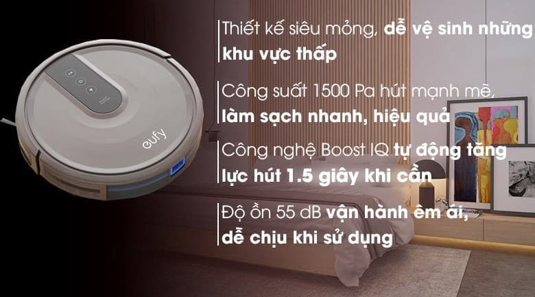 Ảnh Robot hút bụi Eufy Robovac 15T - T2115