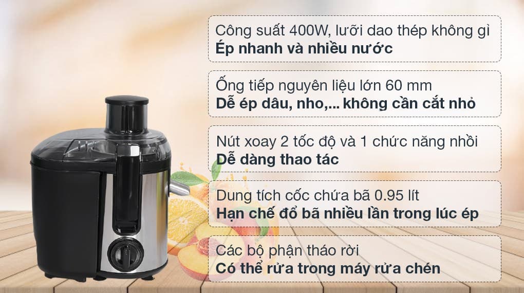 Ảnh Máy ép trái cây Tefal ZE420D38