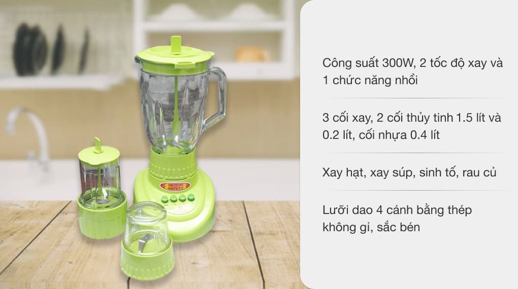 Ảnh Máy xay sinh tố đa năng Happycook HCB-150B