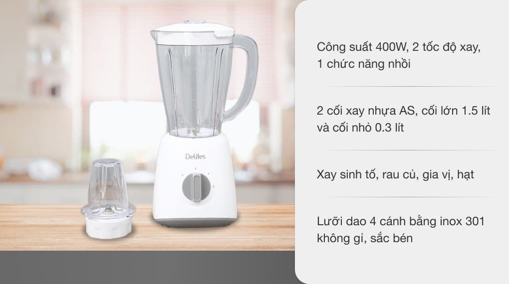 Ảnh Máy xay sinh tố đa năng Delites BL2009