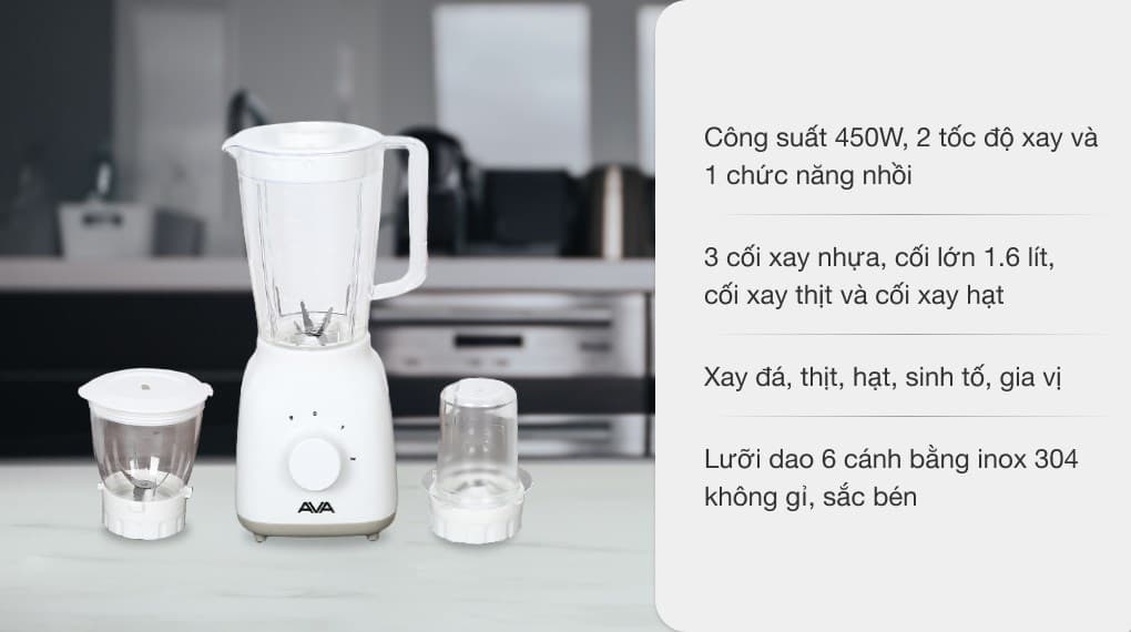 Ảnh Máy xay sinh tố đa năng AVA YX-906N