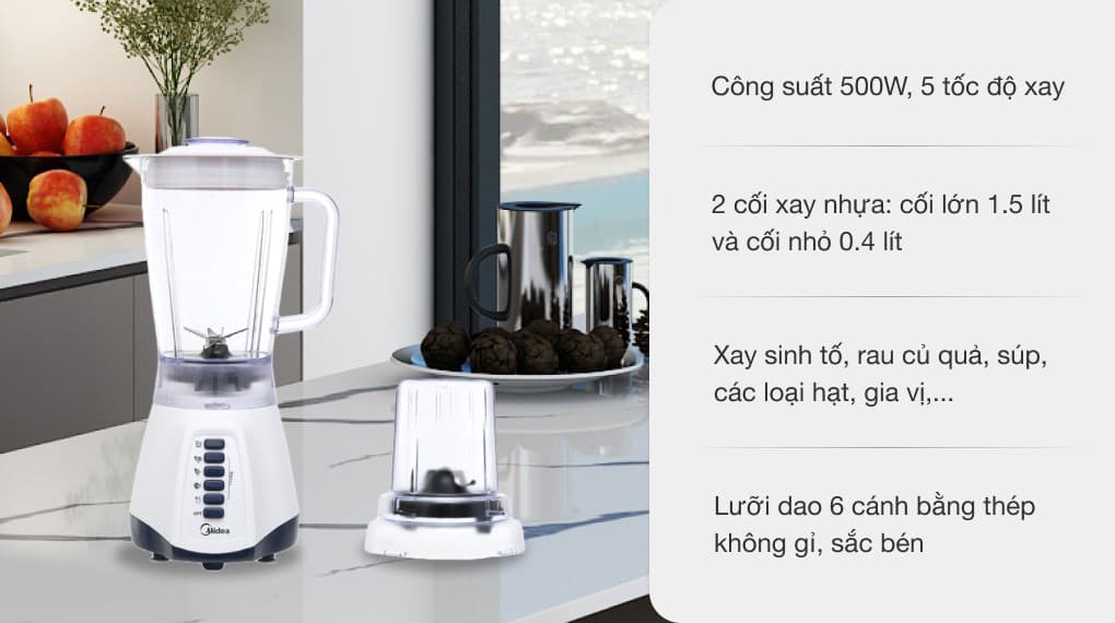 Ảnh Máy xay sinh tố đa năng Midea MJ-BL50