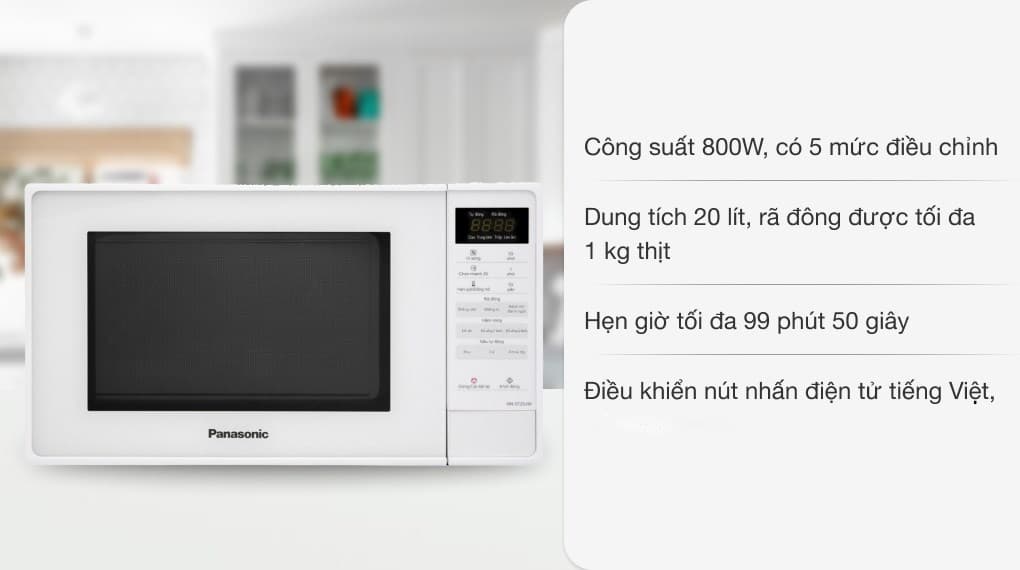 Ảnh Lò vi sóng Panasonic NN-ST25JWYUE 20 lít