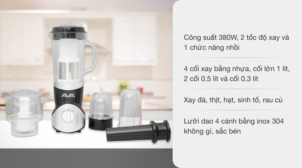 Ảnh Máy xay sinh tố đa năng AVA SBL3196
