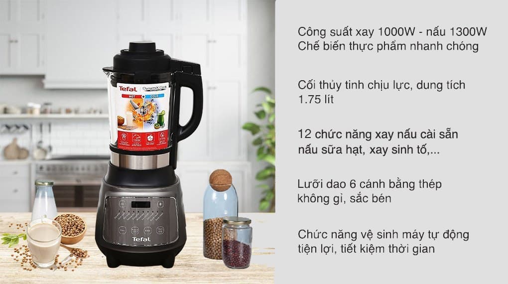 Ảnh Máy làm sữa hạt đa năng Tefal BL967B66