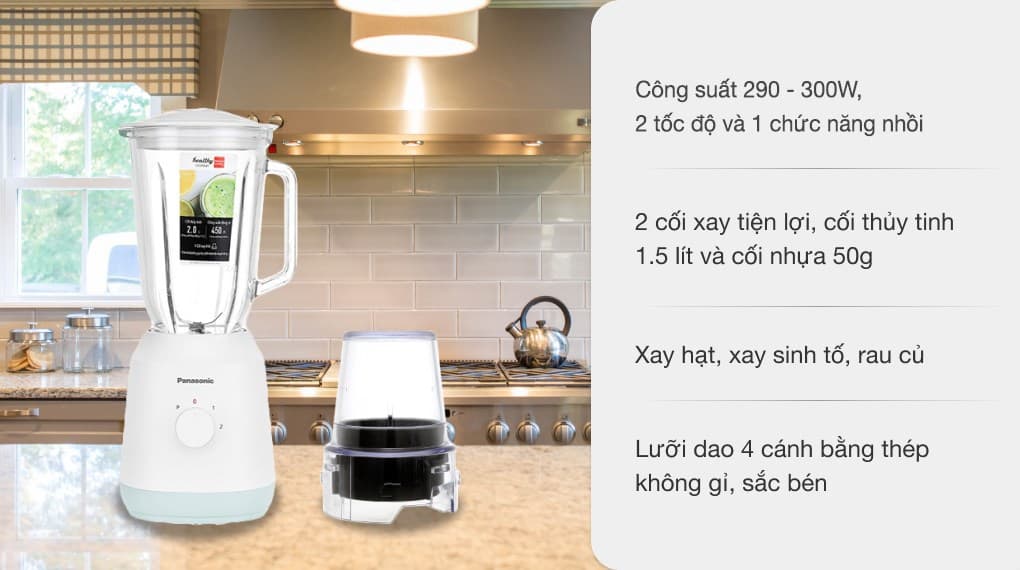 Ảnh Máy xay sinh tố đa năng Panasonic MX-EX1561WRA