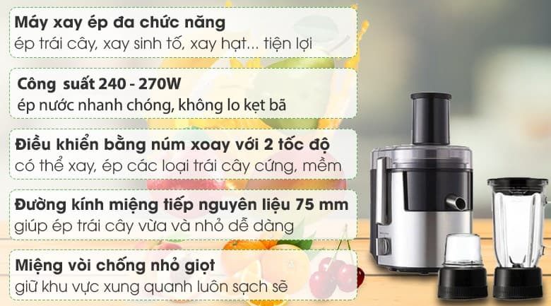 Ảnh Máy xay ép đa năng Panasonic MJ-DJ31SRA
