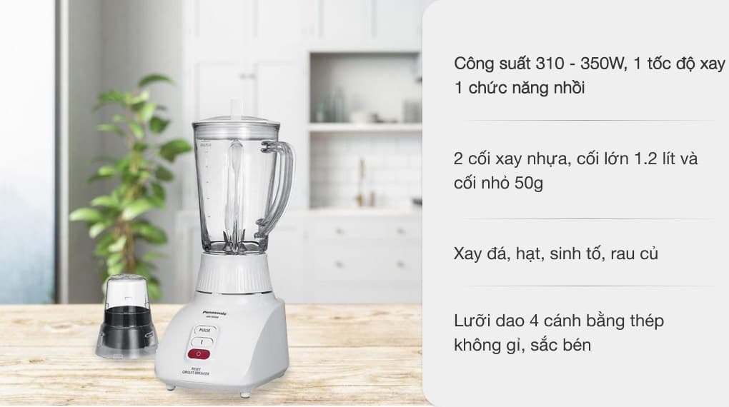 Ảnh Máy xay sinh tố đa năng Panasonic MX-900MW