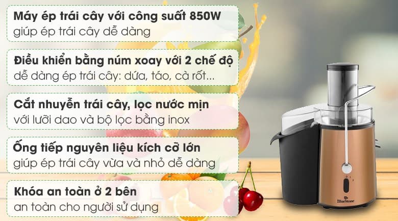 Ảnh Máy ép trái cây BlueStone JEB-6545