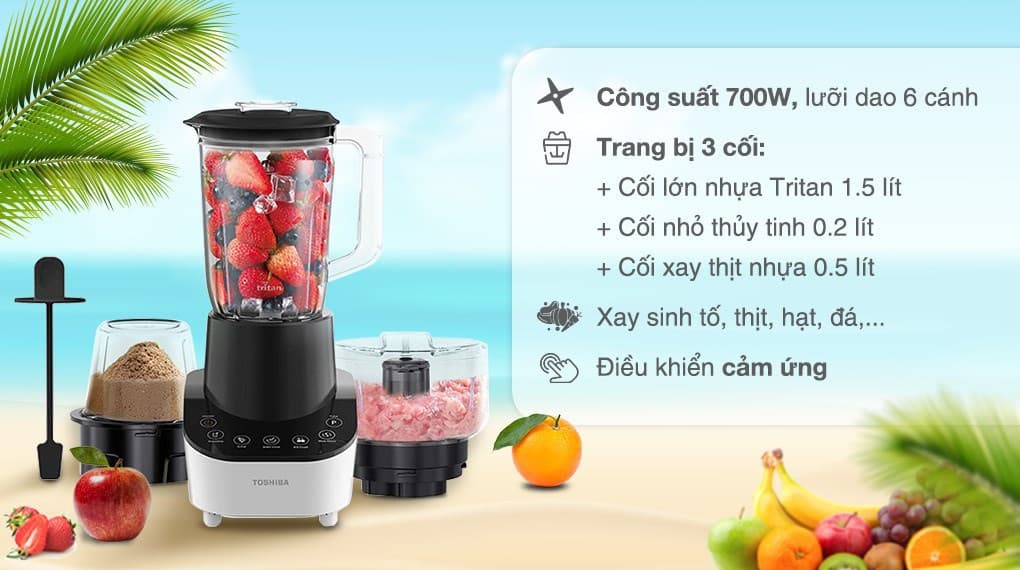 Ảnh Máy xay sinh tố đa năng Toshiba BL-70PS1PV