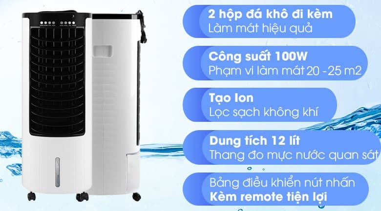 Ảnh Quạt điều hòa Comfee CF-AC12AR 100W