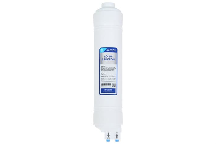 Ảnh Lõi lọc thô đúc liền Hòa Phát số 1 PP 5 micron