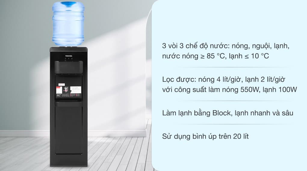 Ảnh Cây nước nóng lạnh Toshiba RWF-W1917TV 650W