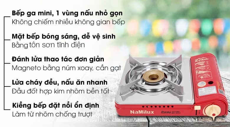 Ảnh Bếp ga mini Namilux NH-P2915PS