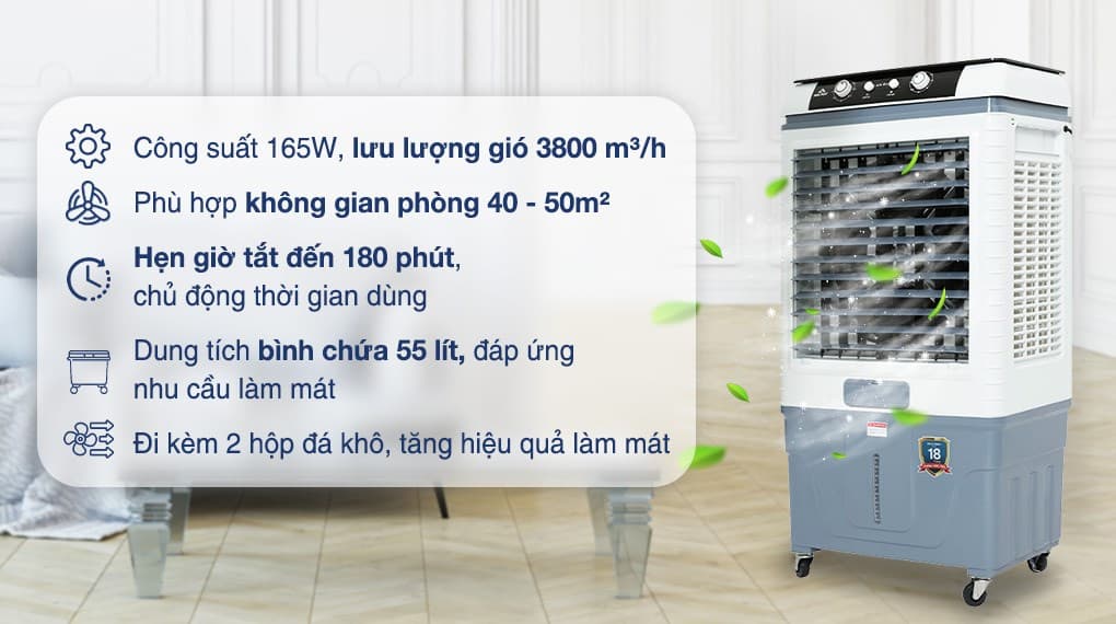 Ảnh Quạt điều hòa Hòa Phát HPCF1-012 165W