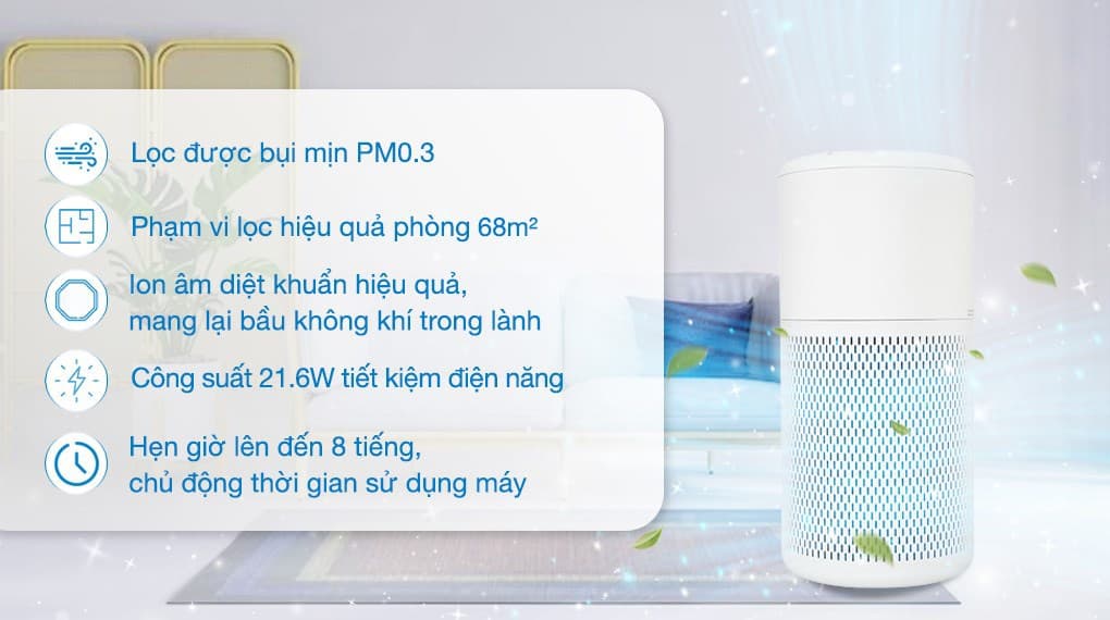 Ảnh Máy lọc không khí Beko ATP 6100 I 21.6W