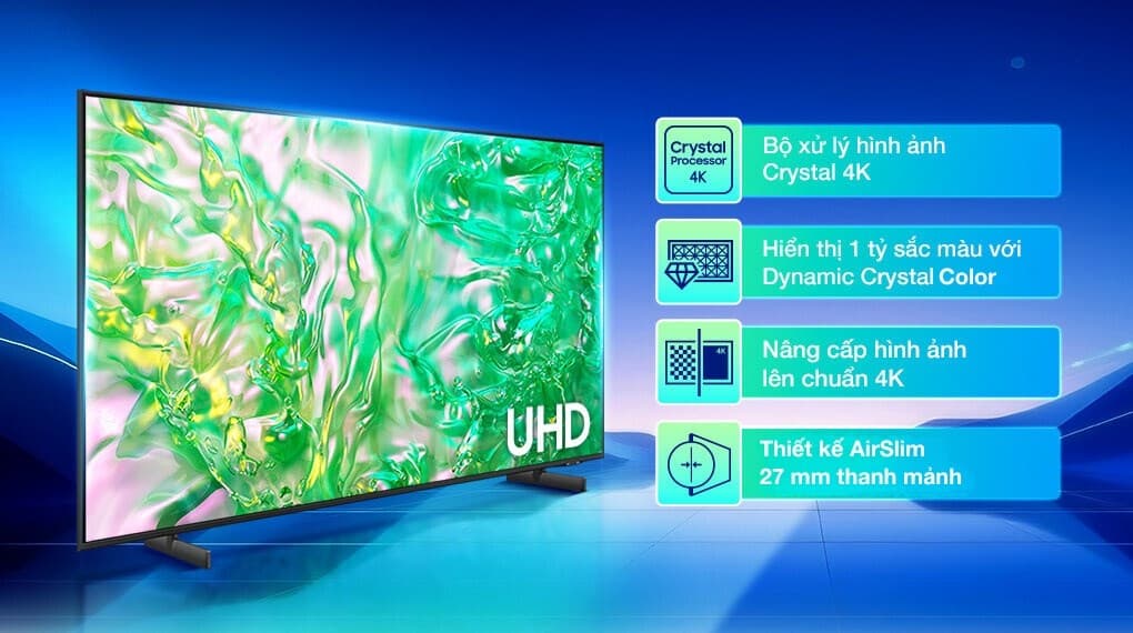 Ảnh Smart Tivi Samsung 4K 65 inch UA65DU8000
