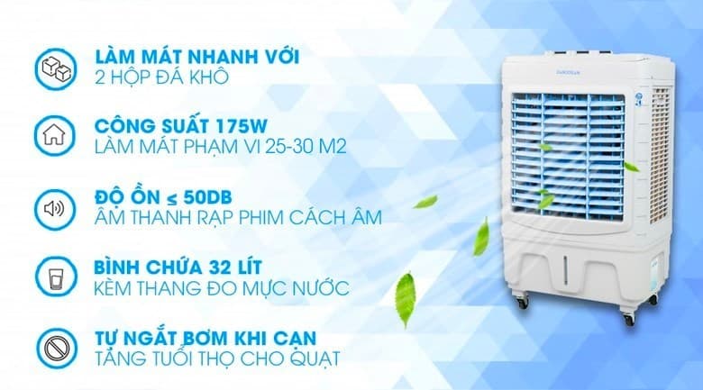 Ảnh Quạt điều hoà Daikiosan DKA-04500A 175W
