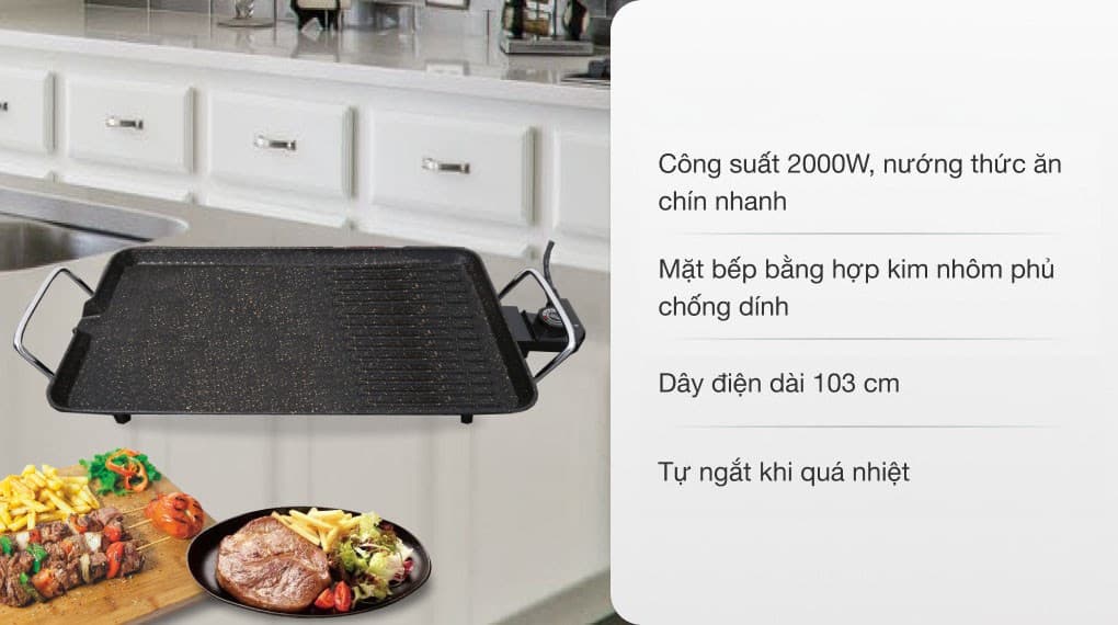 Ảnh Bếp nướng điện Kangaroo KG 699G